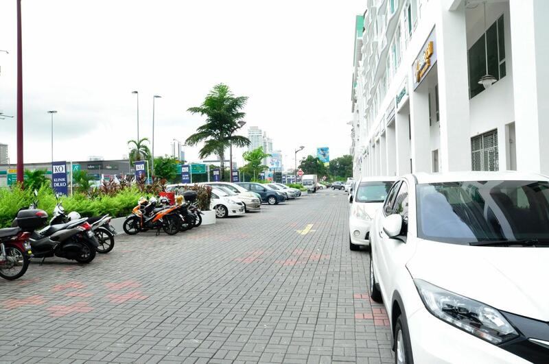 Street level parking