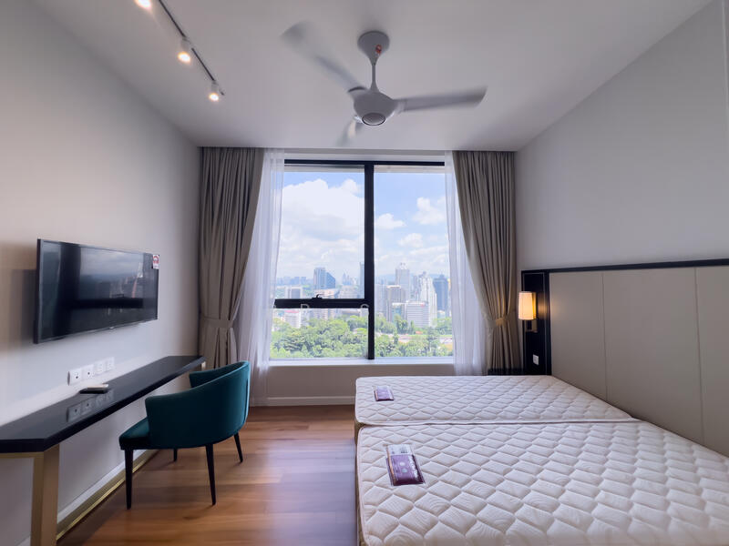 Service Residence for Rent at Pavilion Ceylon Hill - BP Sua - Bedroom - PropertyGuru.com.my