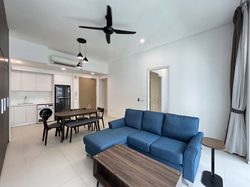 Servis Apartment untuk Disewa di Cantara Residences - David Sin - Living Room - PropertyGuru.com.my