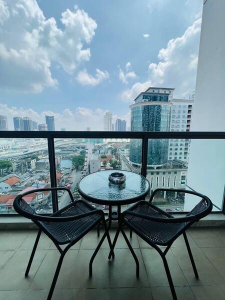 R&F Princess Cove Phase 1 untuk Untuk Disewa - RM 2,830 /bulan, Mac 2026 - Balcony - PropertyGuru.com.my