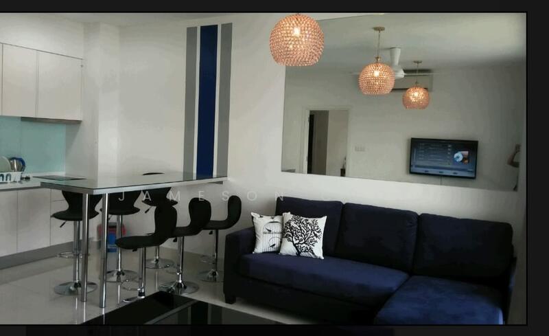 Condominium for Rent at Teega Residences - Jameson Choo - Living Room - PropertyGuru.com.my