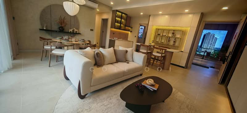 Condominium for Sale at Oaka Residences - Nicole Ooi - Living Room - PropertyGuru.com.my