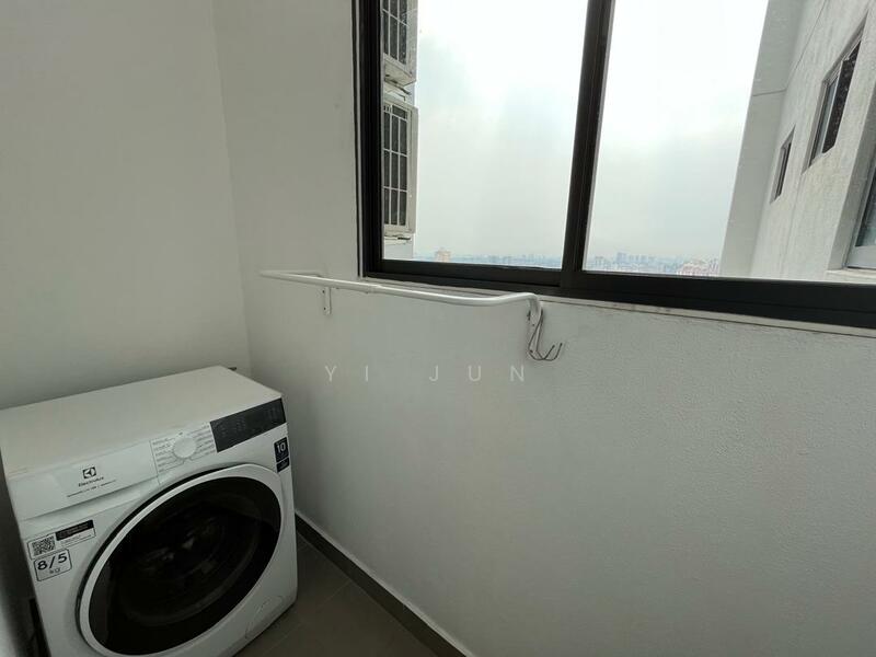Service Residence for Rent at Greenfield Residence - Yi Jun - Balcony - PropertyGuru.com.my