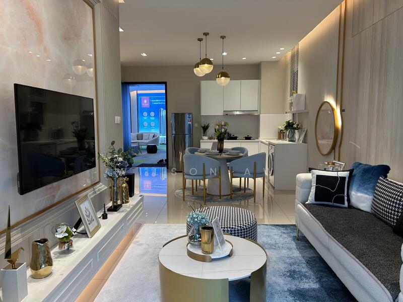 Service Residence for Sale at Vista Tiara (MBW Bay) - Wilson Aw - Living Room - PropertyGuru.com.my