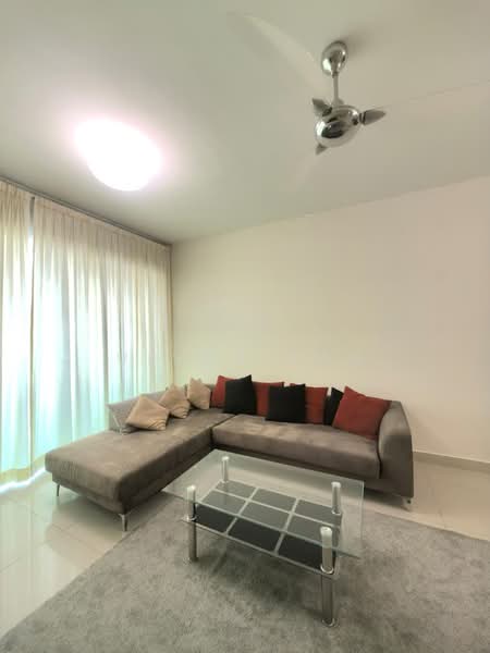 Servis Apartment untuk Dijual di Solaris Dutamas - Vivan Tan - Living Room - PropertyGuru.com.my
