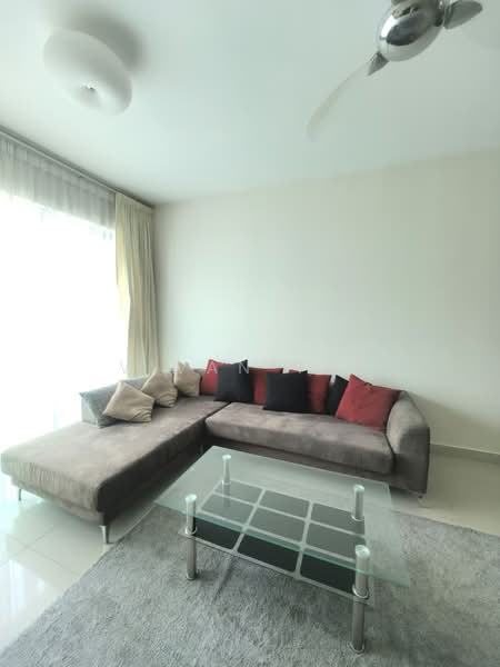 Servis Apartment untuk Dijual di Solaris Dutamas - Vivan Tan - Living Room - PropertyGuru.com.my