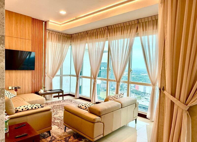 Service Residence for Rent at Puteri Cove Residences - Vivian Abdullah - Living Room - PropertyGuru.com.my