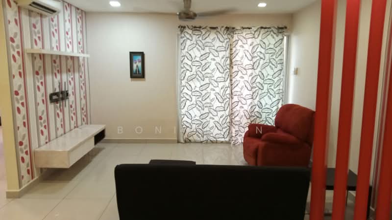 Kondominium untuk Disewa di Aman Heights Condominium - Bonie Tan - Living Room - PropertyGuru.com.my