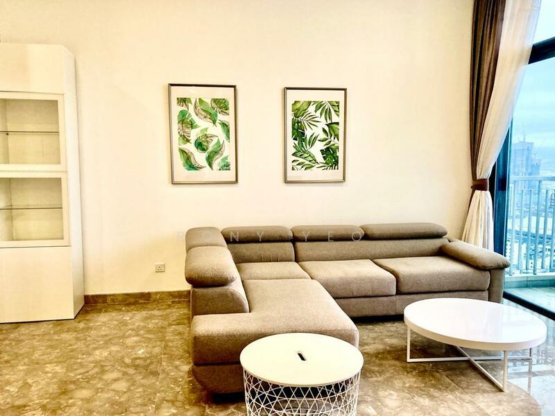 Service Residence for Rent at Laman Ceylon - Rony Yeo - Living Room - PropertyGuru.com.my