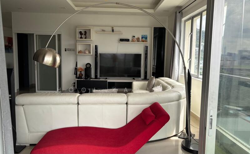 Condominium for Sale at Platinum Hill PV 8 - Hooi Karlmen - Living Room - PropertyGuru.com.my