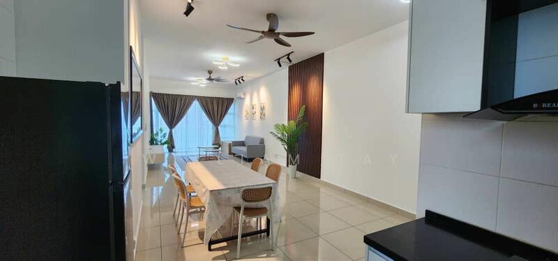 Service Residence for Sale at Pinnacle Tower - William Tay - Living Room - PropertyGuru.com.my