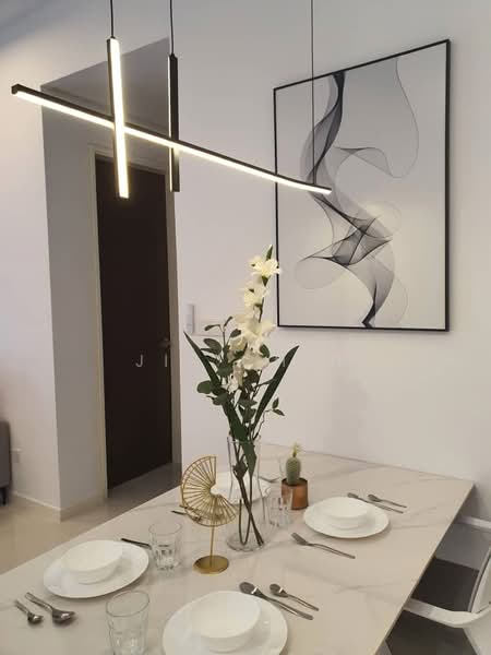 Service Residence for Rent at Met 1 Residences - Jie Chin - Dining Room - PropertyGuru.com.my