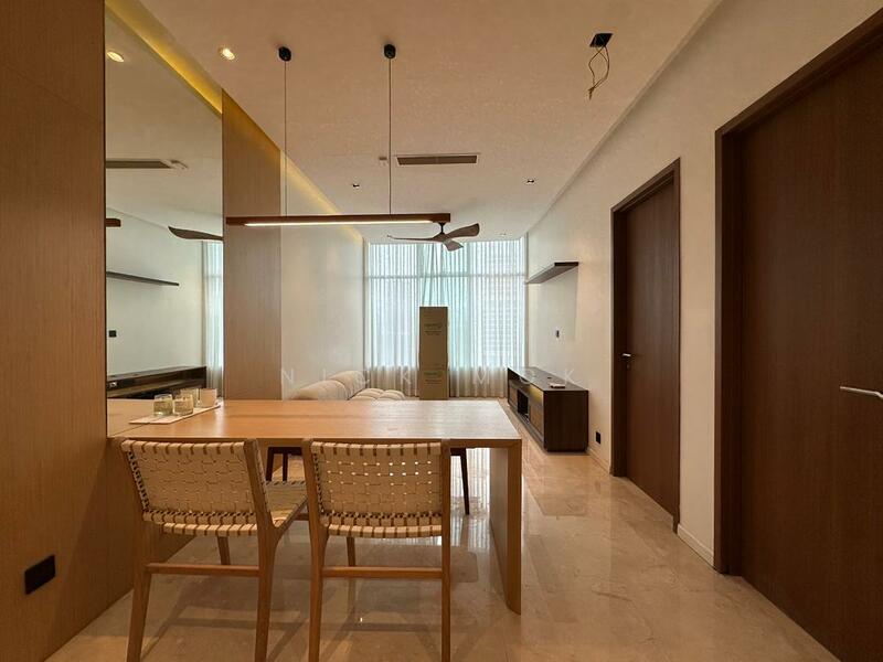 Servis Apartment untuk Disewa di Sky Suites @ KLCC - Nick Mok - Living Room - PropertyGuru.com.my