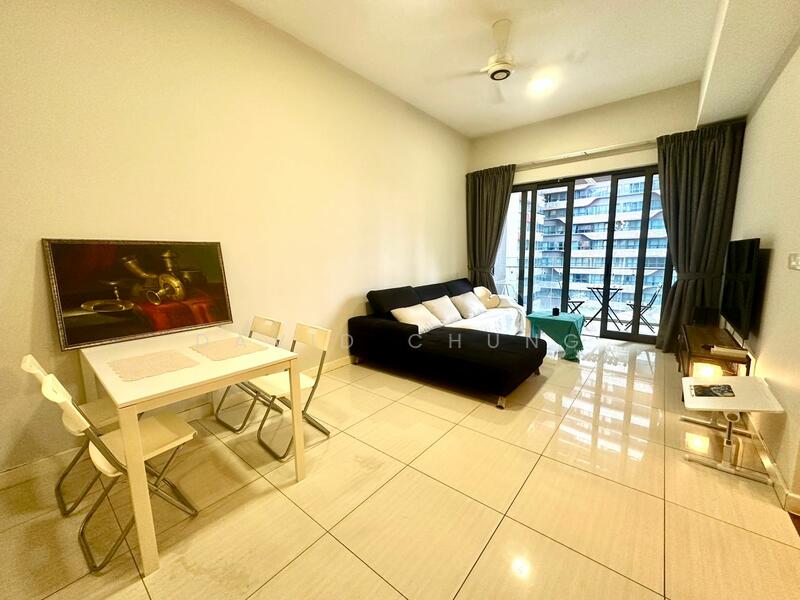 Servis Apartment untuk Disewa di The Elements - David Chung - Living Room - PropertyGuru.com.my
