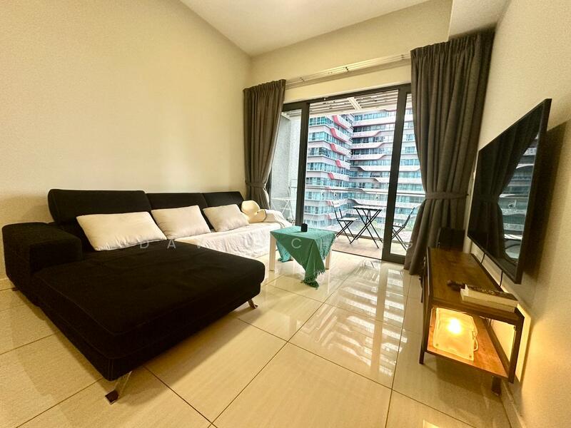 Servis Apartment untuk Disewa di The Elements - David Chung - Living Room - PropertyGuru.com.my