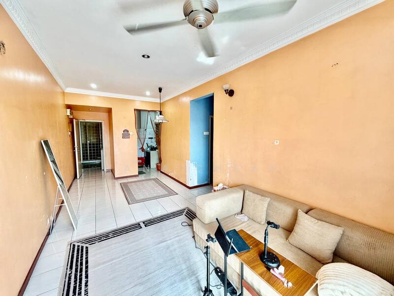Apartment for Sale at Sri Teratai Apartment - Nana Cheah - Living Room - PropertyGuru.com.my