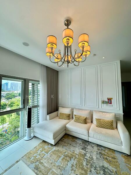 Service Residence for Sale at Cantara Residences - Hacken Gan - Living Room - PropertyGuru.com.my