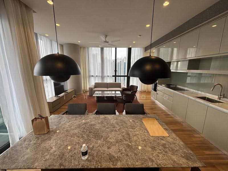 Service Residence for Rent at The Conlay - Michelle Ong - Living Room - PropertyGuru.com.my