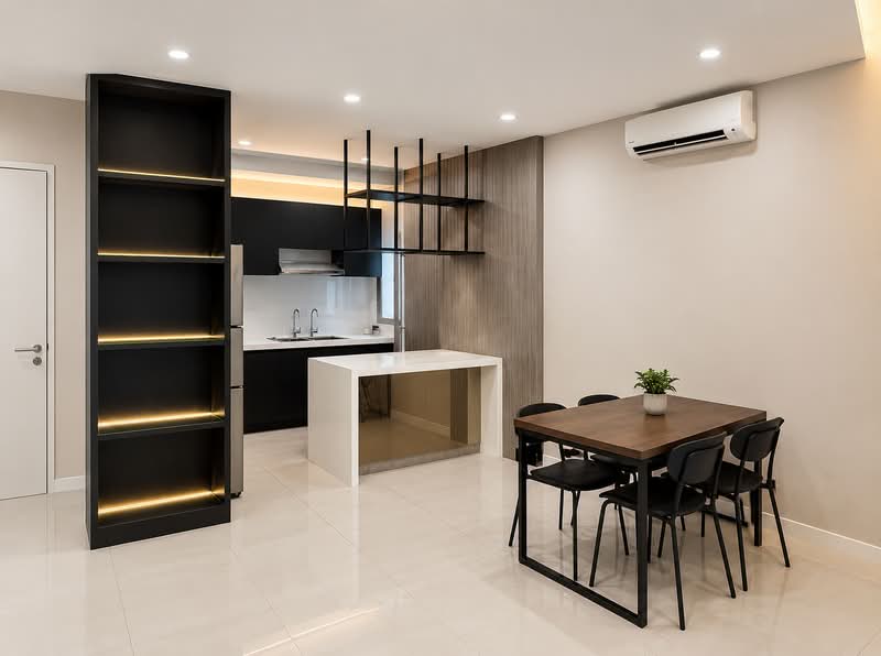 Servis Apartment untuk Disewa di South View - Jason Lee - Kitchen - PropertyGuru.com.my
