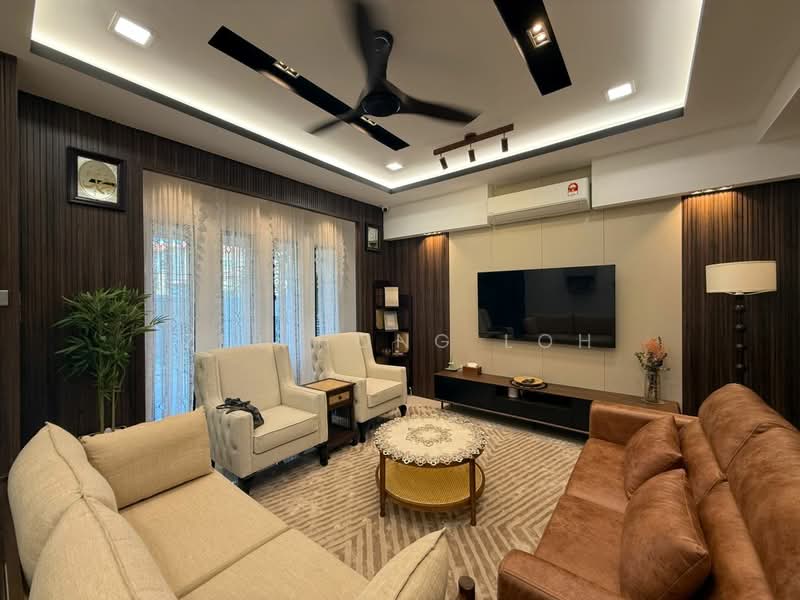 Rumah Berkembar untuk Dijual di Ukay Perdana (Ulu Kelang) - Zhi Hong Loh - Living Room - PropertyGuru.com.my