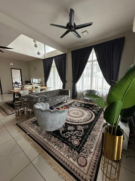 Cluster House for Sale in Taman Adda Heights (Tebrau) - Karine Sior - Living Room - PropertyGuru.com.my
