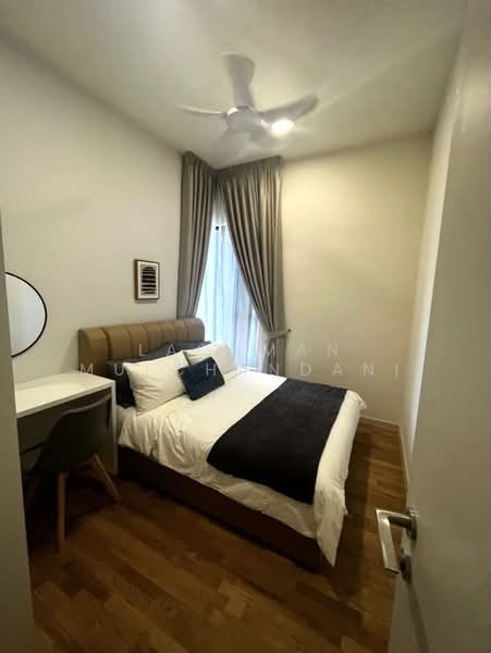 Service Residence for Sale at Residensi Solaris Parq - Lachman Mulchandani - Second Bedroom - PropertyGuru.com.my