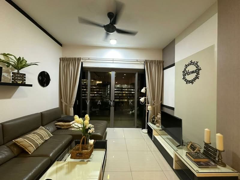 Service Residence for Rent at Reflection Residences - Ivan Kok - Living Room - PropertyGuru.com.my