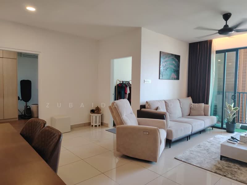 Service Residence for Sale at AraTre' Residences - Zubaidah Kadir - Living Room - PropertyGuru.com.my