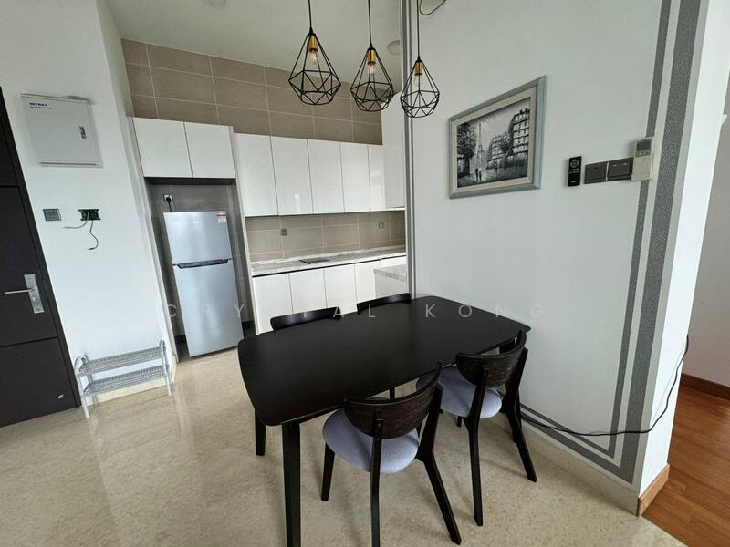 Service Residence for Sale at TriTower Residence @ Johor Bahru Sentral - Crystal Kong - Kitchen - PropertyGuru.com.my