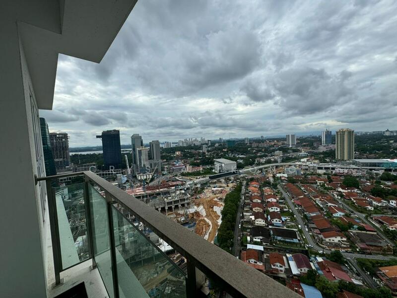 Service Residence for Sale at TriTower Residence @ Johor Bahru Sentral - Crystal Kong - Balcony - PropertyGuru.com.my