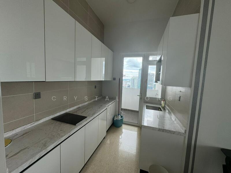 Service Residence for Sale at TriTower Residence @ Johor Bahru Sentral - Crystal Kong - Kitchen - PropertyGuru.com.my