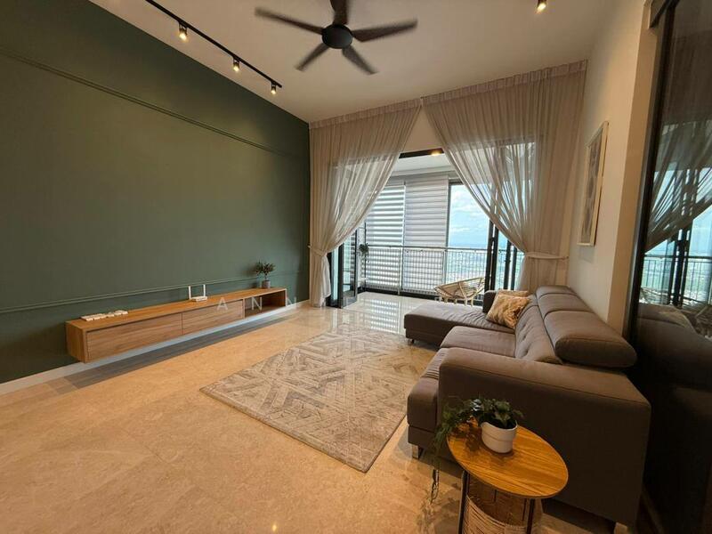 Service Residence for Rent at The Astaka @ 1 Bukit Senyum - Annie Tee - Living Room - PropertyGuru.com.my