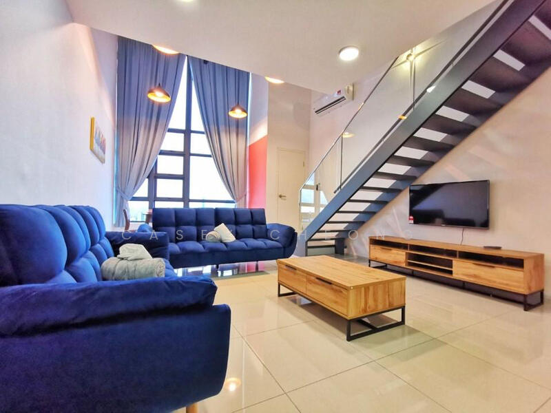Servis Apartment untuk Dijual di EkoCheras Service Residences - Casey Cheong - Living Room - PropertyGuru.com.my