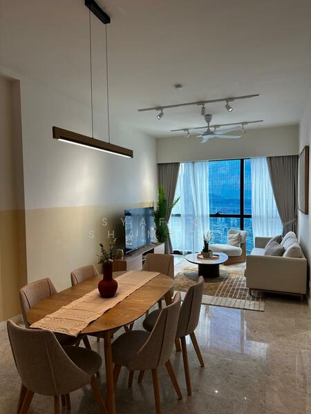 Service Residence for Rent at TRX Residences - Syafiq Shamroz - Living Room - PropertyGuru.com.my