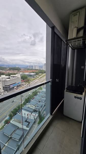Service Residence for Rent at Symphony Tower (Menara Simfoni) - Cayden Chin - Balcony - PropertyGuru.com.my