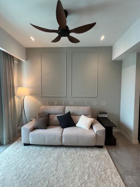 Service Residence for Rent at Ooak Serviced Apartments @ Kiara 163 - Kelvin Loo - Living Room - PropertyGuru.com.my