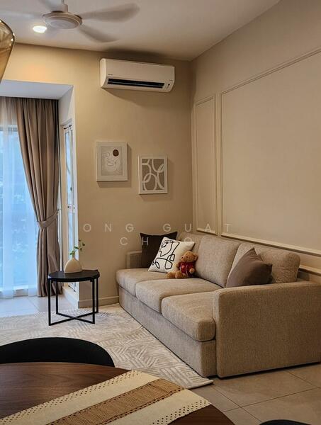 Service Residence for Rent at The Atrium - Ong Guat Choo - Living Room - PropertyGuru.com.my