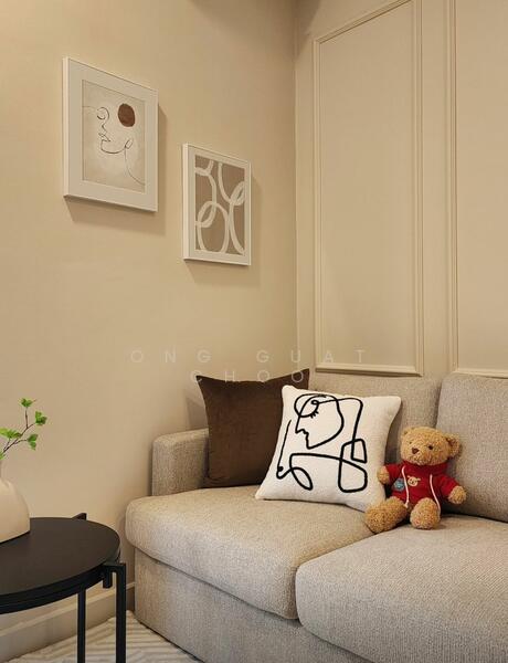 Service Residence for Rent at The Atrium - Ong Guat Choo - Living Room - PropertyGuru.com.my