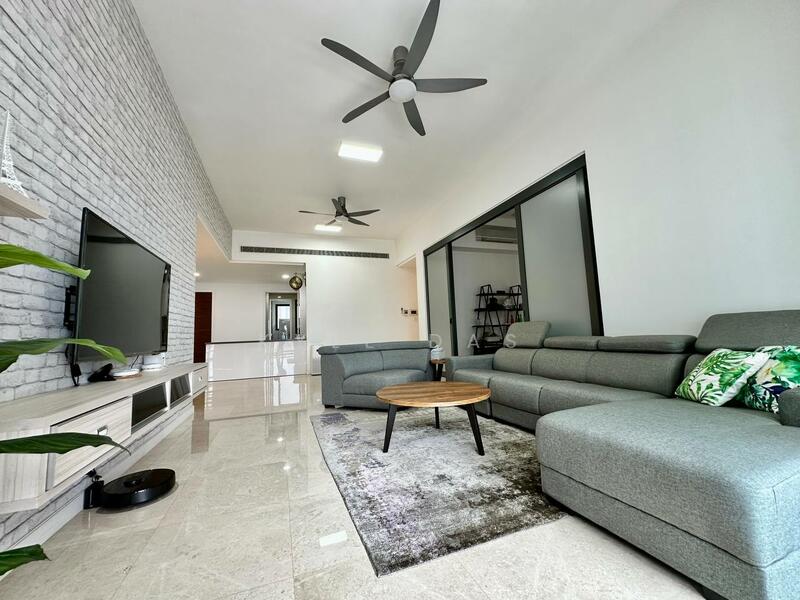 Service Residence for Sale at The Astaka @ 1 Bukit Senyum - Kyle Das - Living Room - PropertyGuru.com.my