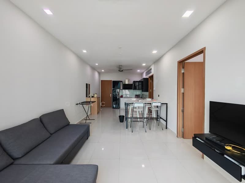 Soho Suites Serviced Residence @ KLCC untuk Untuk Disewa - RM 2,950 /bulan, Mac 2026 - Living Room - PropertyGuru.com.my