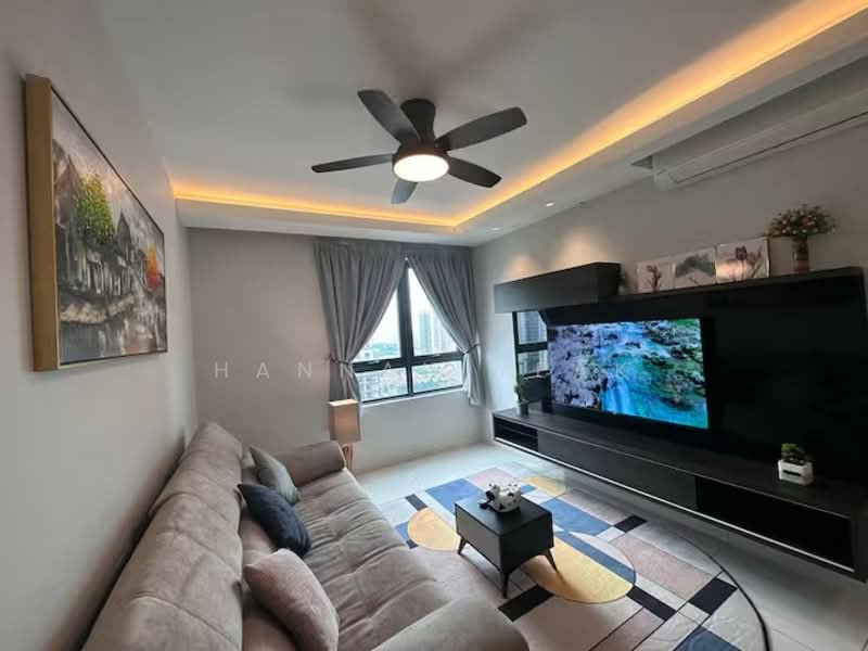 Service Residence for Sale at The Rosewoodz @ Bukit Jalil - Hannah Yeak - Living Room - PropertyGuru.com.my
