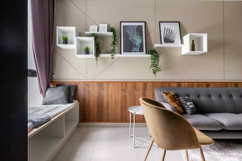 Service Residence for Rent at H2O Residences - Alvis Chong - Living Room - PropertyGuru.com.my