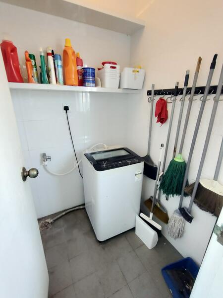 Washing Machine at Yard