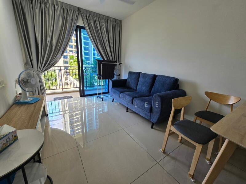 Service Residence for Rent at Country Garden Central Park - Zoey Lee - Living Room - PropertyGuru.com.my