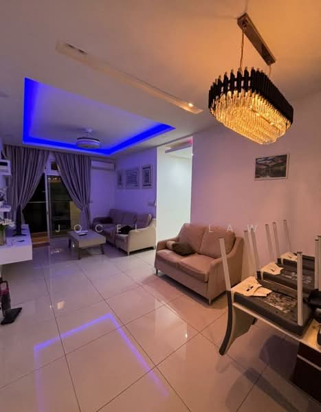 Service Residence for Rent at Meridin Bayvue @ Sierra Perdana - Jocelyn Law - Living Room - PropertyGuru.com.my