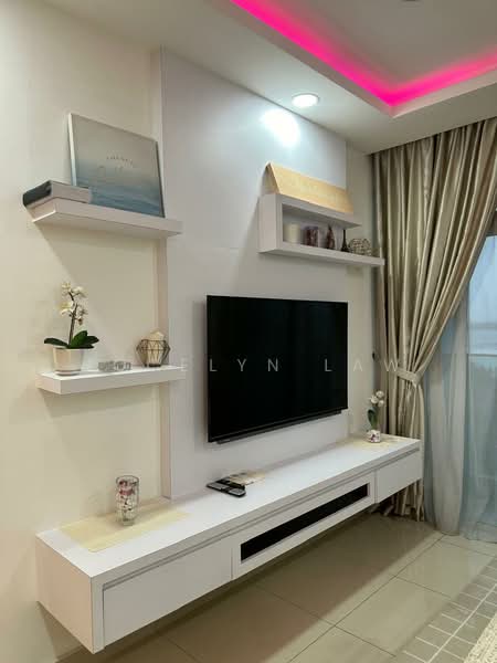 Service Residence for Rent at Meridin Bayvue @ Sierra Perdana - Jocelyn Law - Living Room - PropertyGuru.com.my