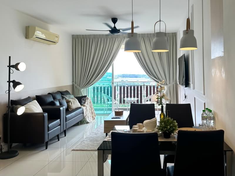 Service Residence for Rent at KSL Residence @ Daya - Michael Lee - Living Room - PropertyGuru.com.my