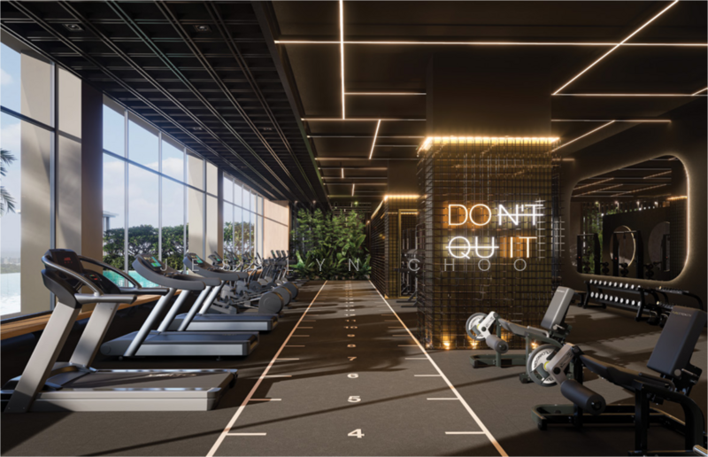 Service Residence for Sale at Arra Residences - Jesslyn Choo - Gym - PropertyGuru.com.my