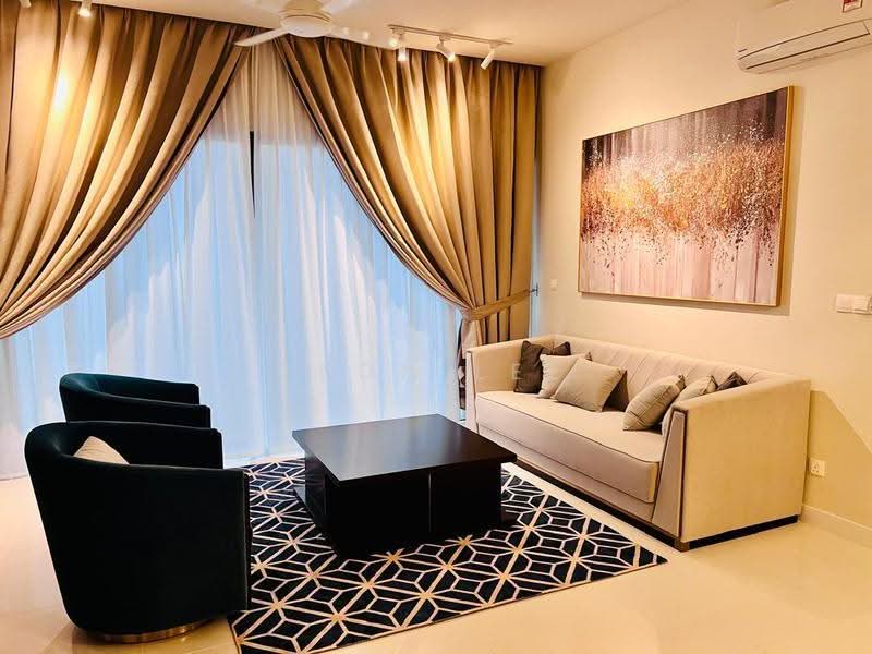 Kediaman Servis untuk Disewa di Oxford Residences @ Pavilion Embassy - Leon Lee - Living Room - PropertyGuru.com.my