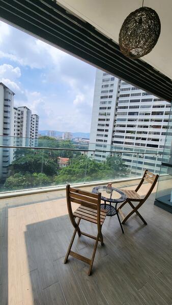 Service Residence for Rent at The Elements - Kris Ho - Balcony - PropertyGuru.com.my